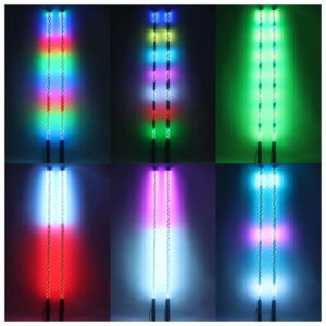 Rev Whip Lights 3'