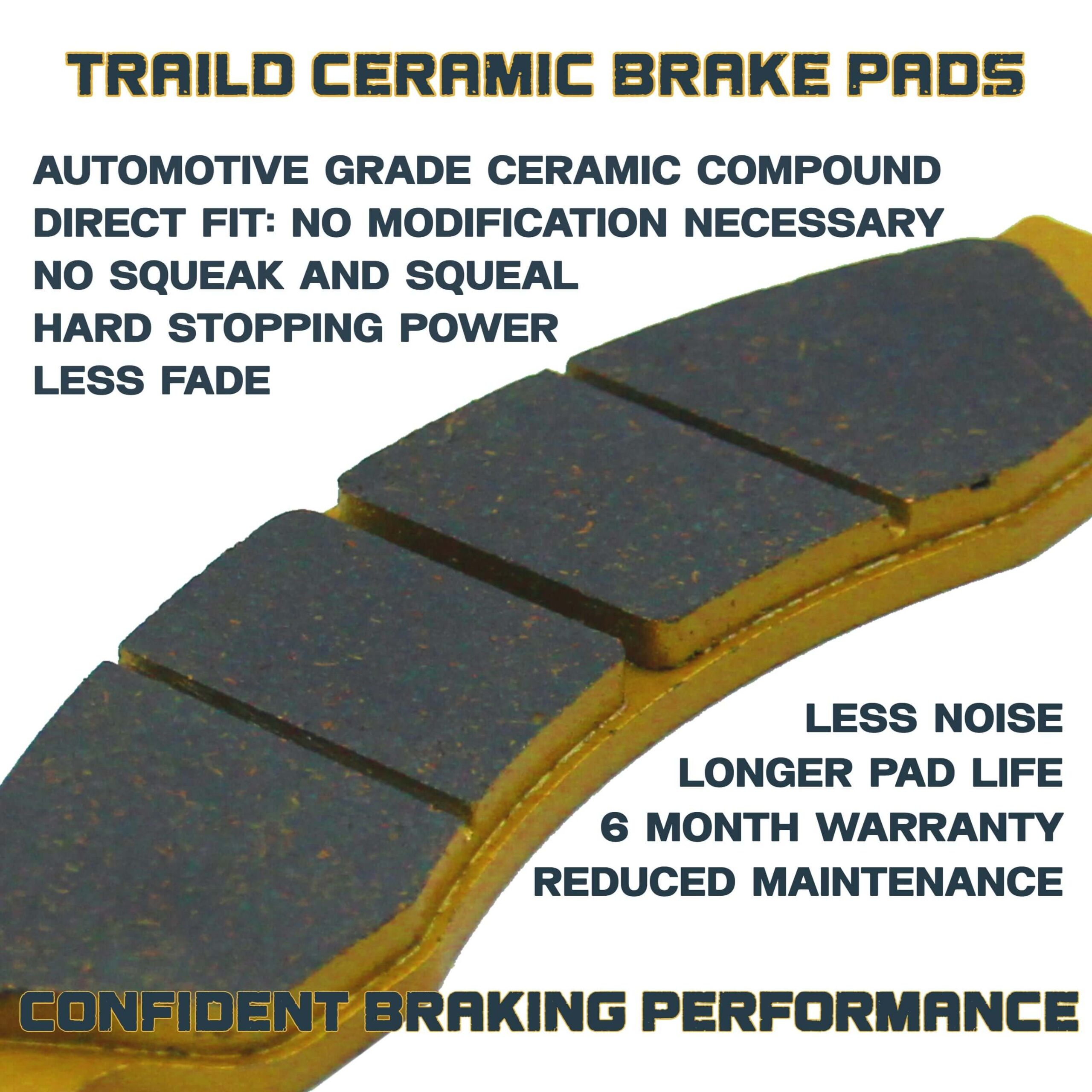 Segway Villain SX10 2021-2026 Ceramic Brake Pad Set - Image 2
